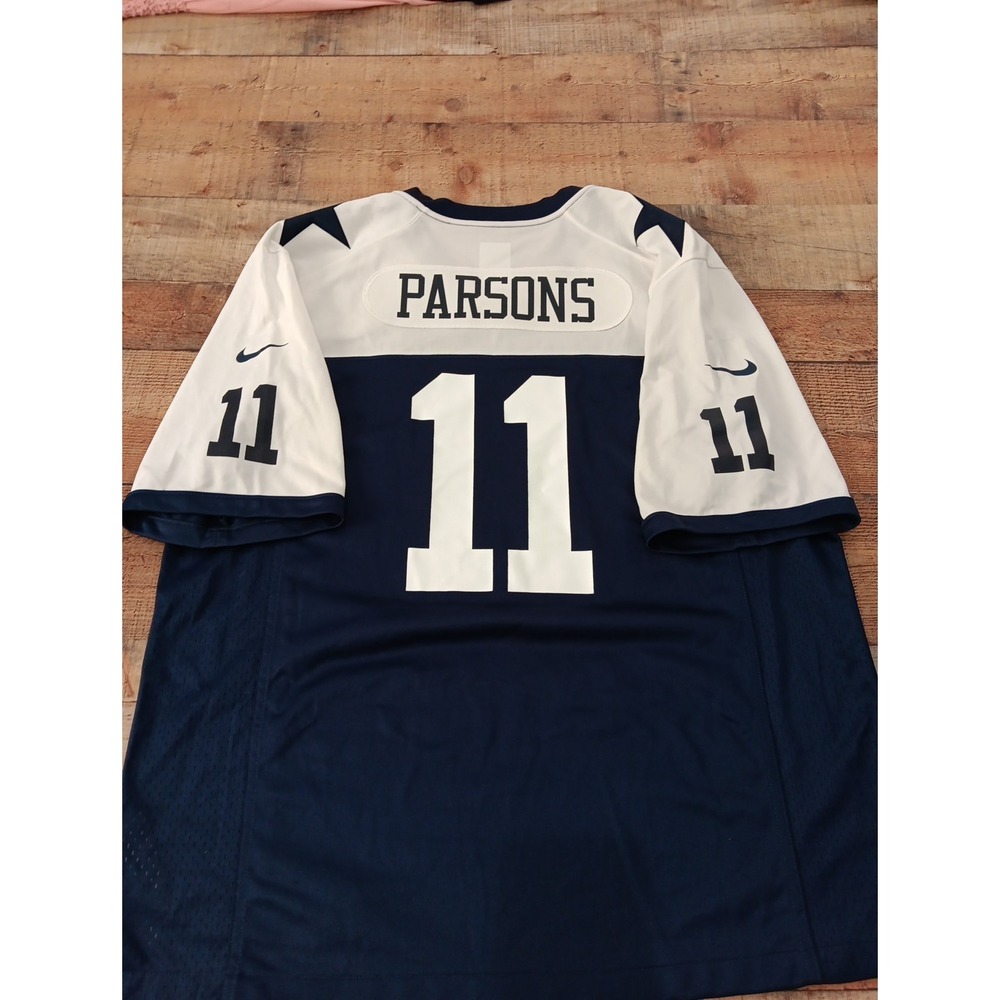 Nike Dallas‎ Cowboys Jersey Mens XXL M Parsons #11 On Field NFL Players 2231